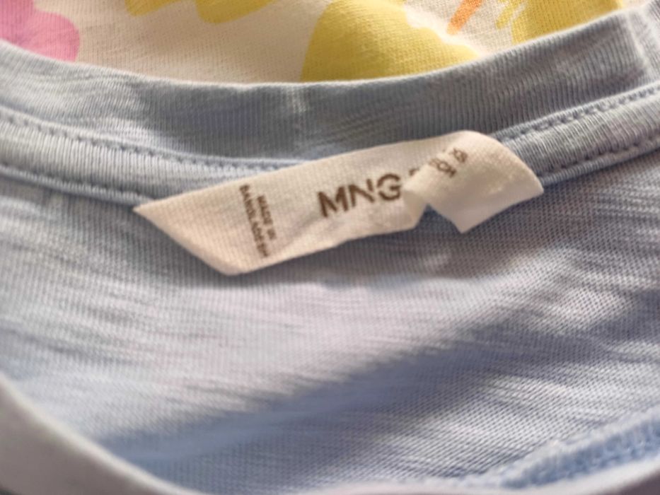 T-shirts verão mango e lefties