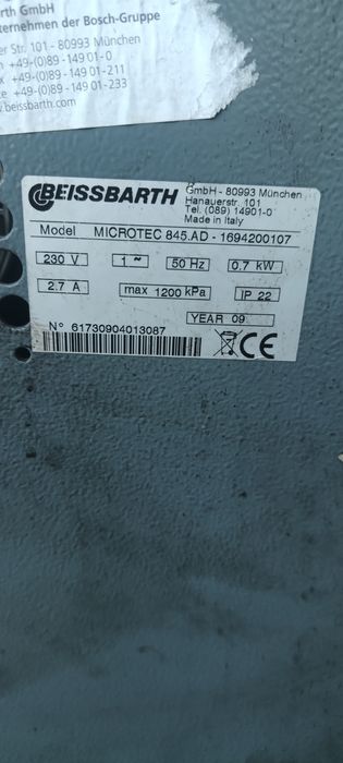 Wyważarka kół BEISSBARTH Microtec 845.AD – sprawna, profesjonalna