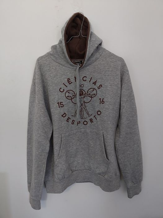 Sweatshirt hoodie cinzenta