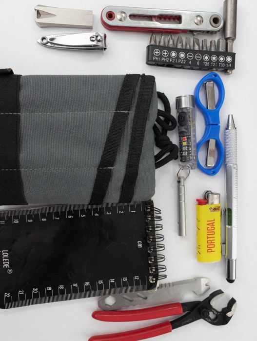 Kit EDC - completo e compacto - Micro ferramentas