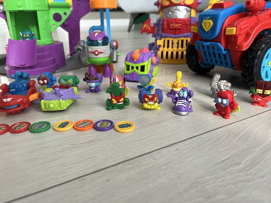 Zestaw SUPER ZINGS auto, Kazoom LAB plus dodatki