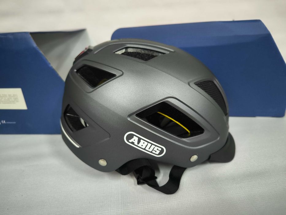Kask rowerowy miejski Abus Hyban 2.0 Titan 52-58 M