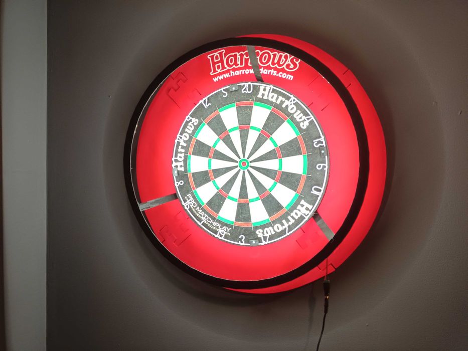 Dart obrecz led światło