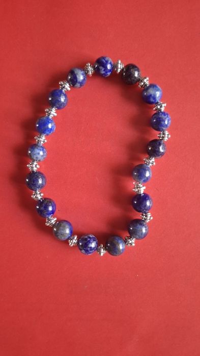 Bransoletka z kamienia lapis lazuli