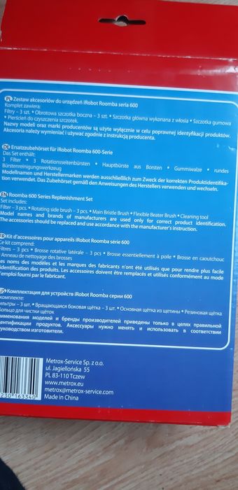 Zestaw akcesoriów do urządzeń irobot