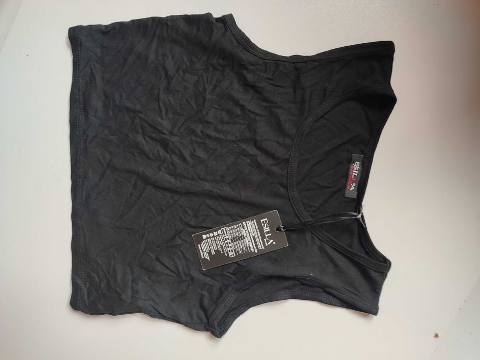 crop top czarny nowy