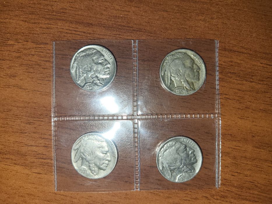 США 5 центов Buffalo индеец.