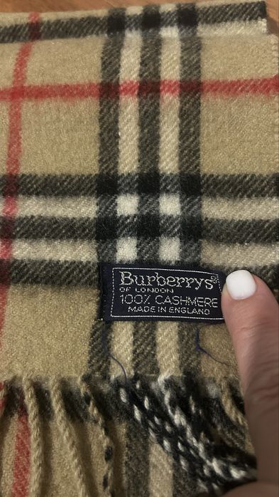 Burberrys вінтажний кашеміровий шарф