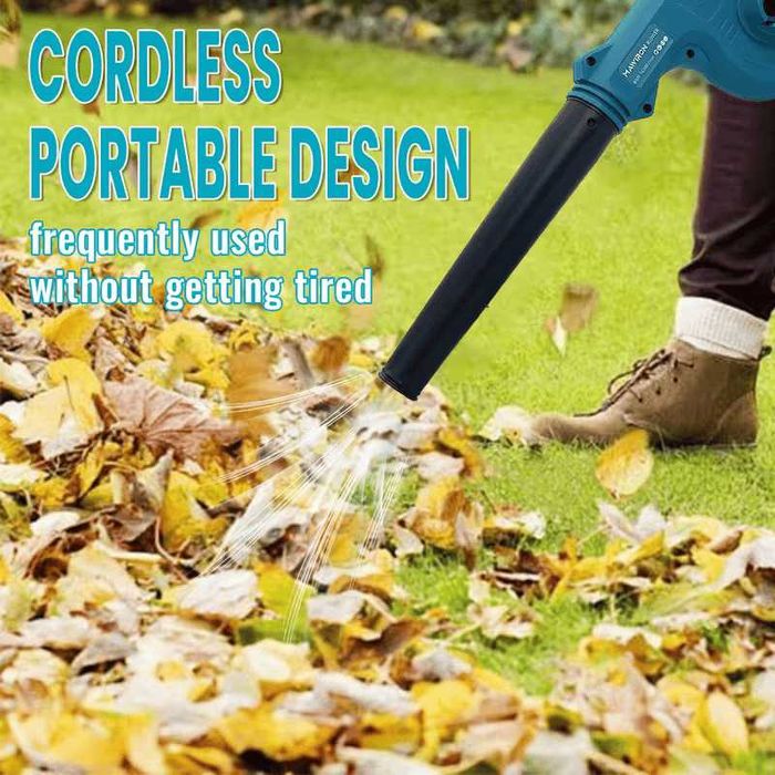 Soprador e Aspirador de Folhas Sem Fios 2