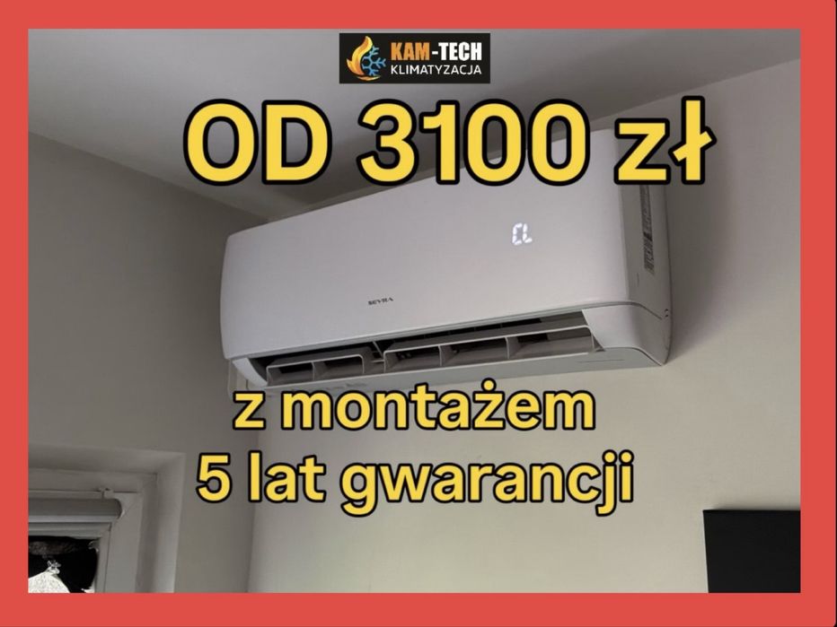 Montaż Klimatyzacji Stryków - Komplet od 3100 zł | Szybki Termin