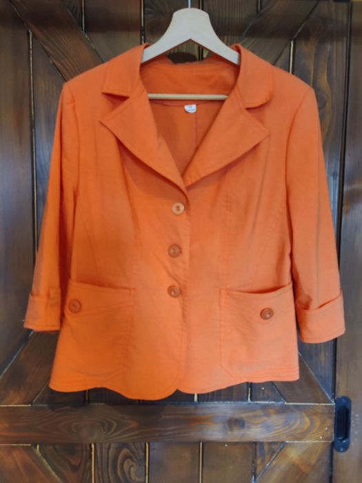 Żakiet damski z krótkim rękawem