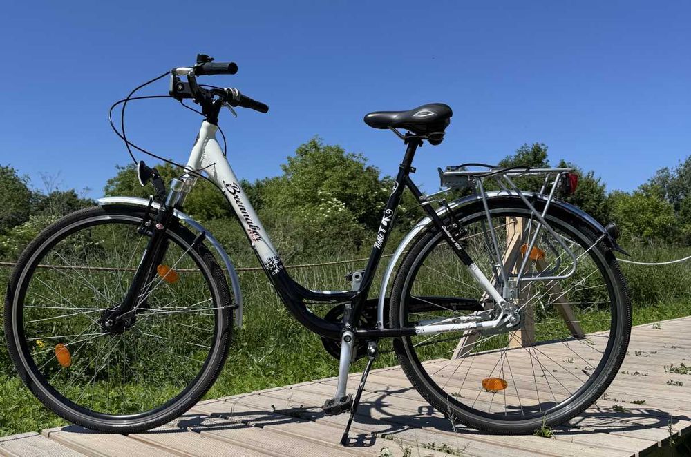 Rower miejski damski Brennabor Noble 28" | SRAM S7 | Prądnica | Stan BDB