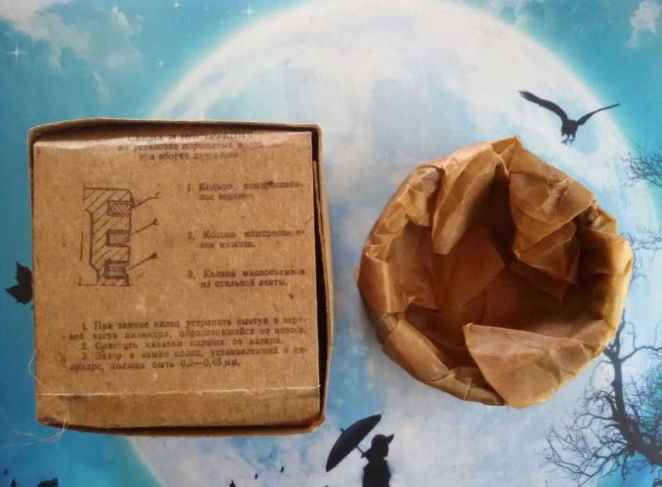 Поршневые кольца Москвич 412