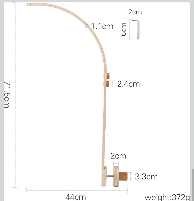 Bezpieczny pałąk do karuzeli hande made