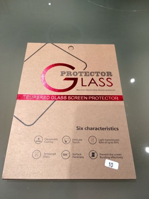 Pelicula vidro temperado para tablet 10 " / 10.1 "