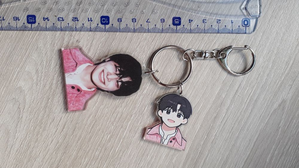 Porta chaves K-pop G-dragon, Stray Kids, Felix, Hyunjin, bigbang acril