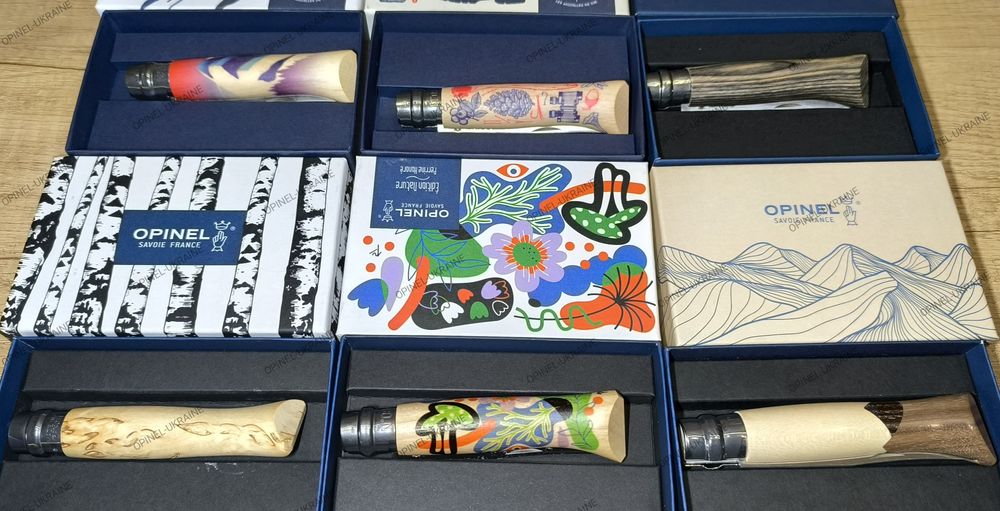 Подарункові Opinel колекційні лімітовані VIP ножі ексклюзивний вигляд