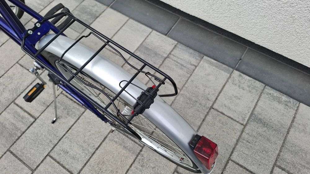 Rower damski miejski 26' dziewczęcy Victoria niebieski