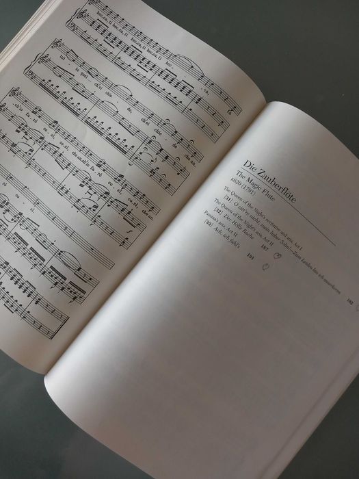 Mozart para piano e voz