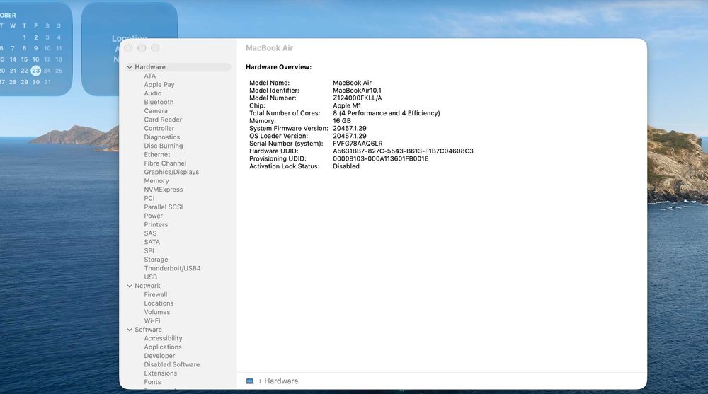 MacBook Air M1/16/256Gb