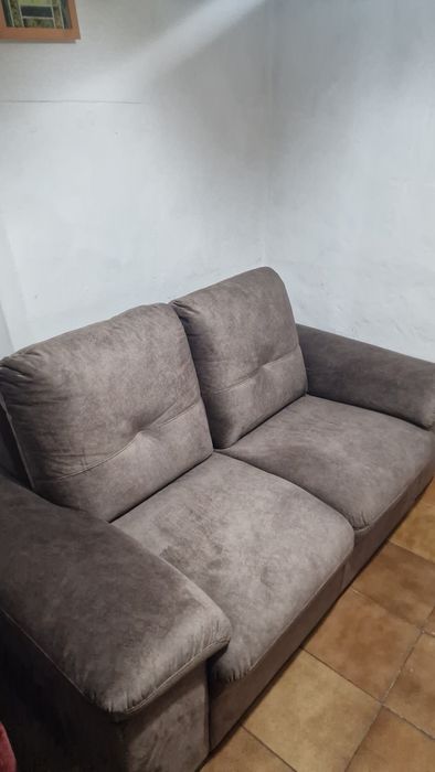 Sofa cinzento 2 lugares