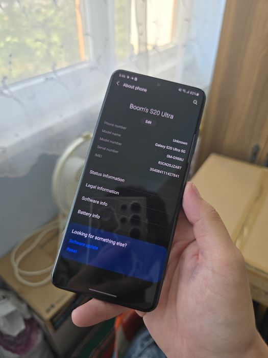 Samsung galaxy s20 ultra 12/128 Snapdragon