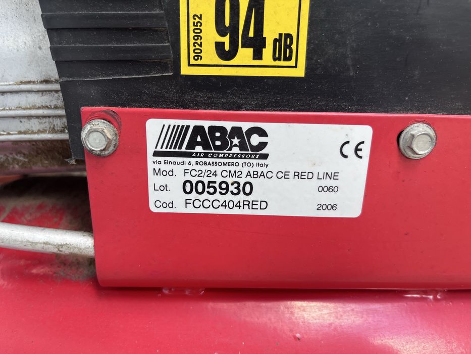 Compressor de ar 24Lt ABAC