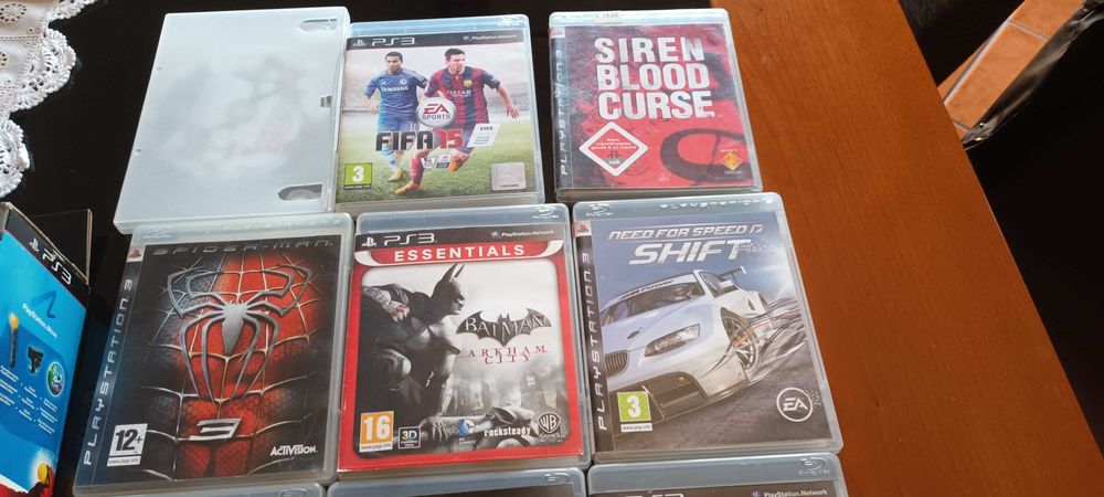 Jogos e comandos ps3