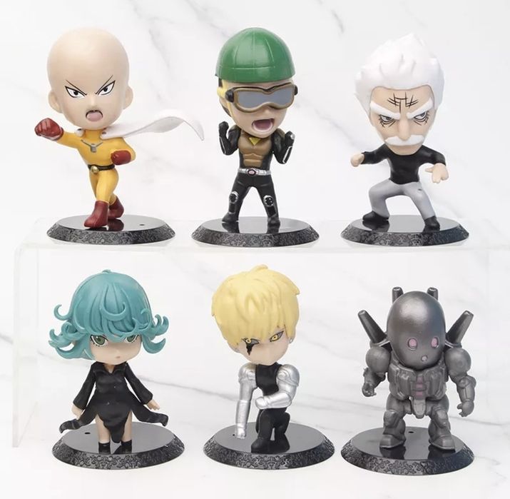 Conjunto 6 ocs One-Punch Man (Portes Incluidos)