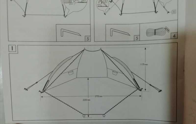 Tenda Páravento meia lua / Tenda para praia - Crivit