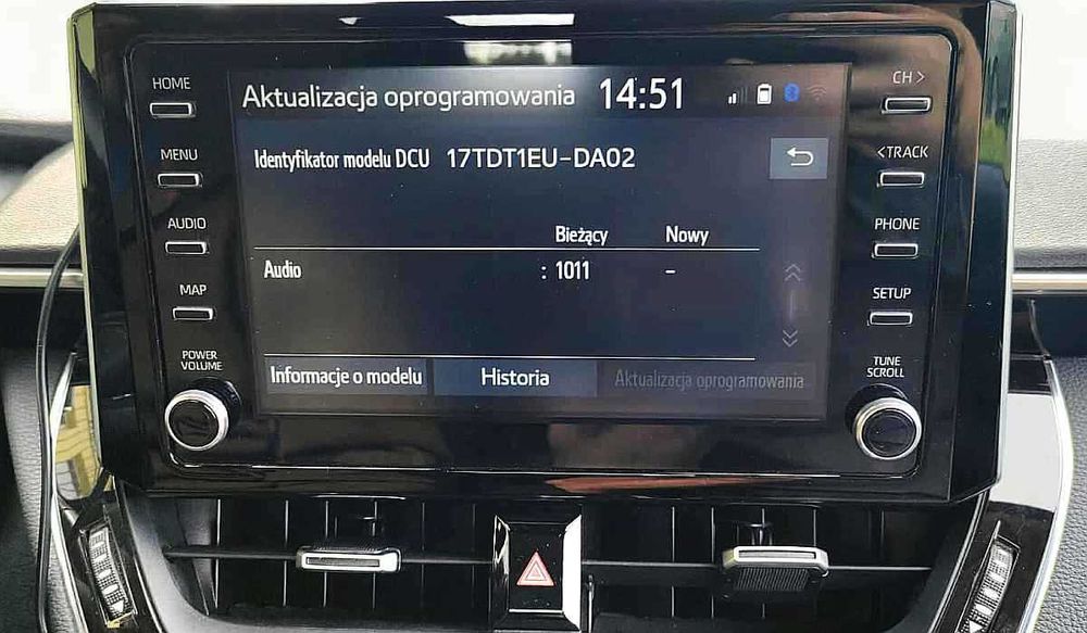Toyota CarPlay Android Auto Aktywacja Toyota Rav4 Corolla C-HR Camry