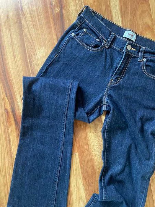 S m 36 38 levis spodnie dzwony modelujące szerokie nogawki viral