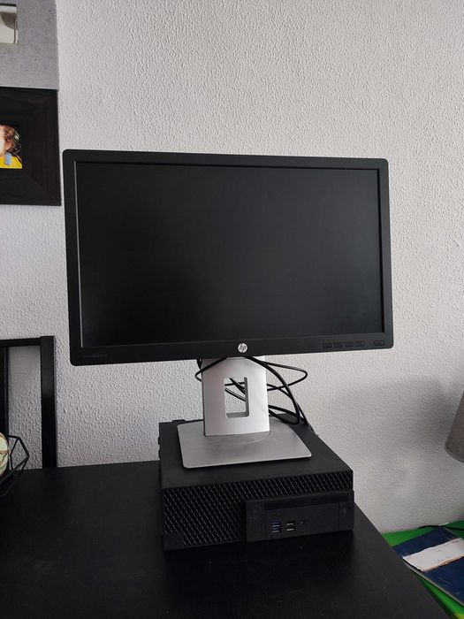 Dell Computer Setup + HP Monitor + Keyboard + Mouse64738628526851122