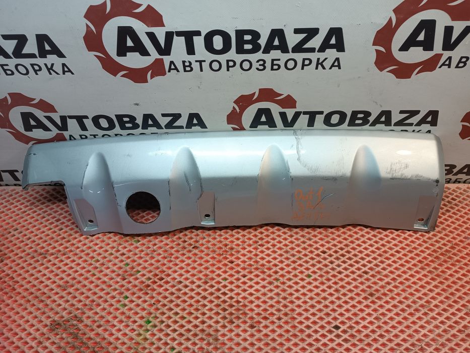 Губа заднього бампера Mitsubishi Outlander 1 Накладка Аутлендер І