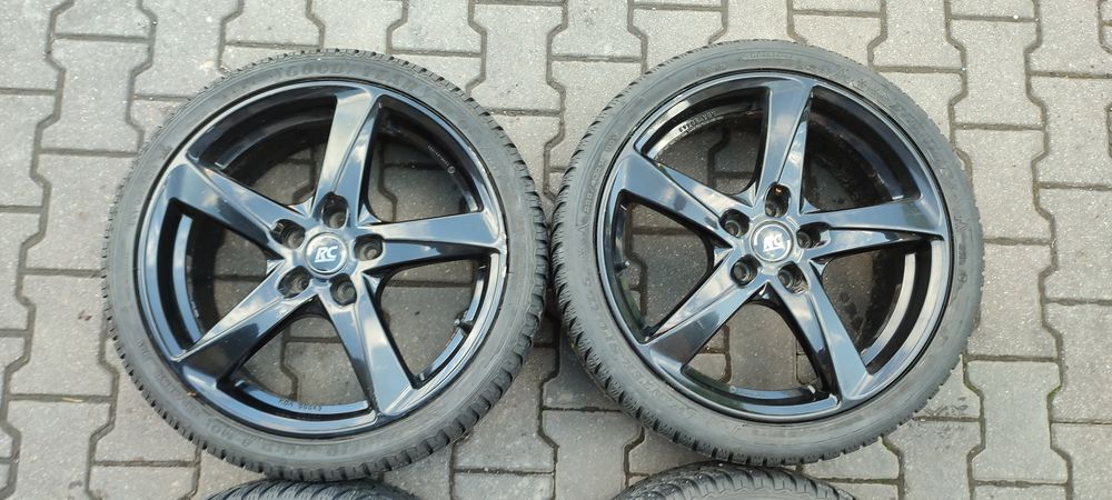18" 7.5J 5x108 Komplet felg aluminiowych RC