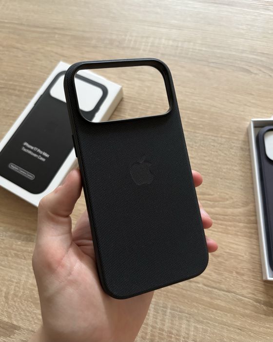 Чохол Apple TechWoven Case MagSafe з кнопкою + Animation iPhone 17 Pro | 17 Pro Max