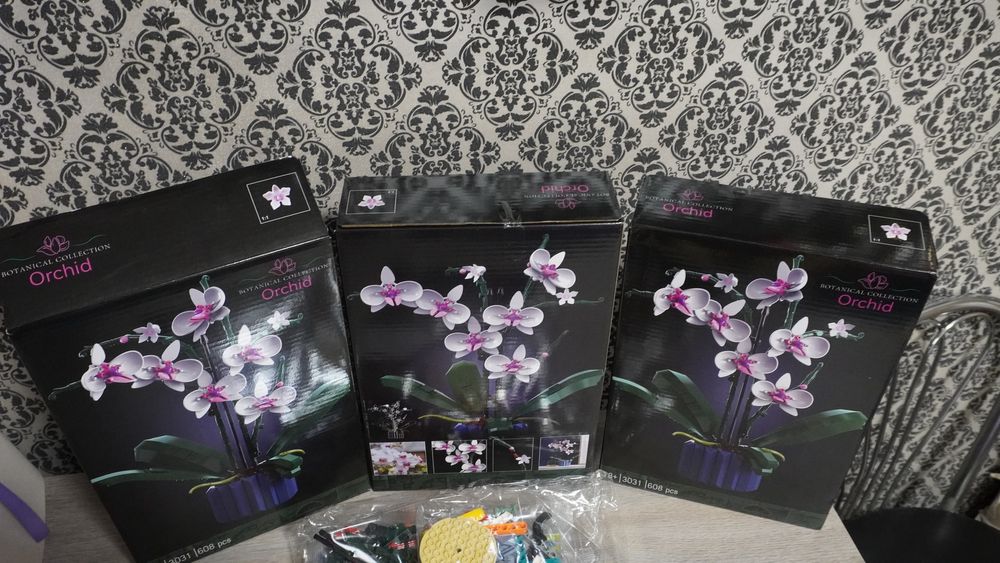 Квіти Орхідея Лего Нове