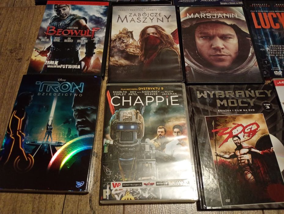 21 filmów DVD s/f m.in Diuna Transformers