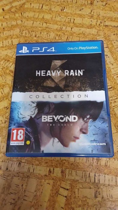 Гра  диск Heavy Rain & Beyond Two Souls  на ігрові приставки PS4, PS5