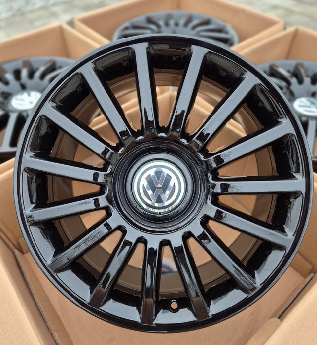 Felgi 17" 5x112 VW OEM Golf Passat Tiguan Jetta Touran Czarne Nowe | #1