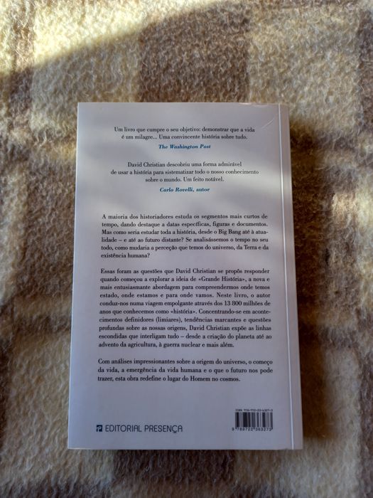 Livro História da Origem de David Christian