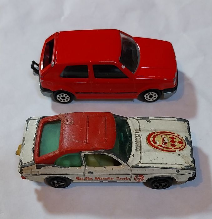 Duas miniaturas antigas Majorette