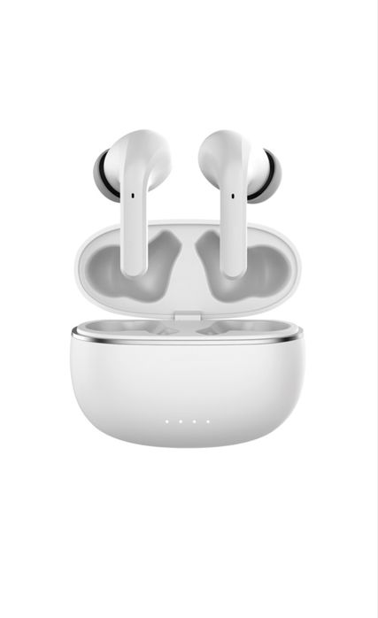 Forever słuchawki Bluetooth ANC TWE-210 Earp z etui ładującym biały