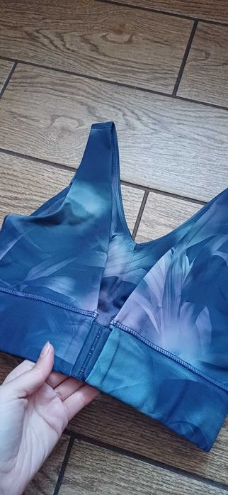 Niebieski# granatowy biustonosz sportowy 4F r. M