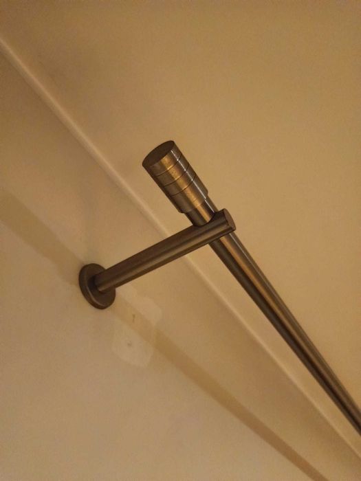 VARÃO DE CORTINADO EM INOX 200cm