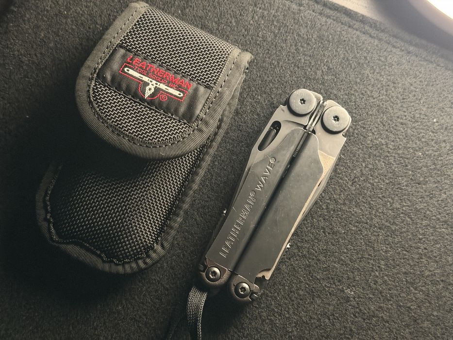 Multiotool Leatherman Wave Black 2gen