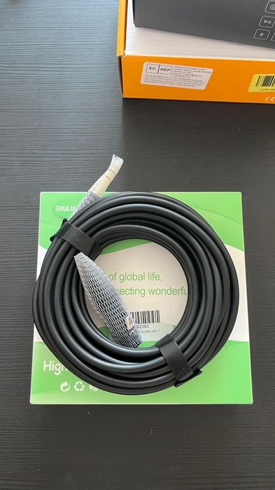 Cabo de Áudio Profissional 6.35mm para XLR  8M Shuliancable (Novo)