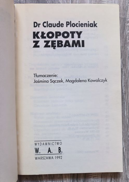 Kłopoty z zębami  Plocieniak