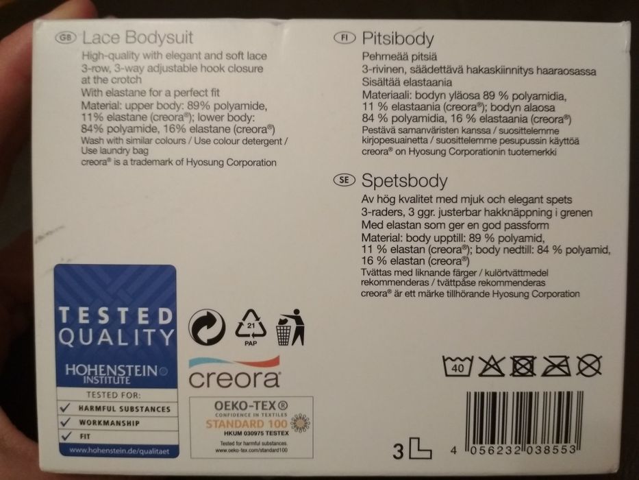 Nowe body koronkowe Esmara rozmiar 36/38 S