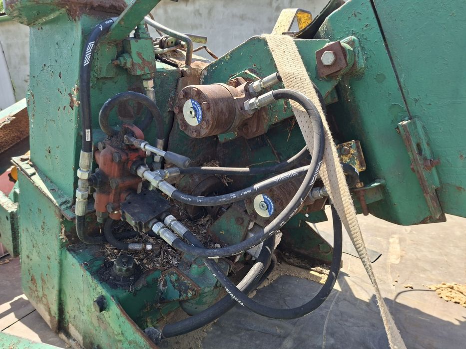 Rębak hydrauliczny po remoncie